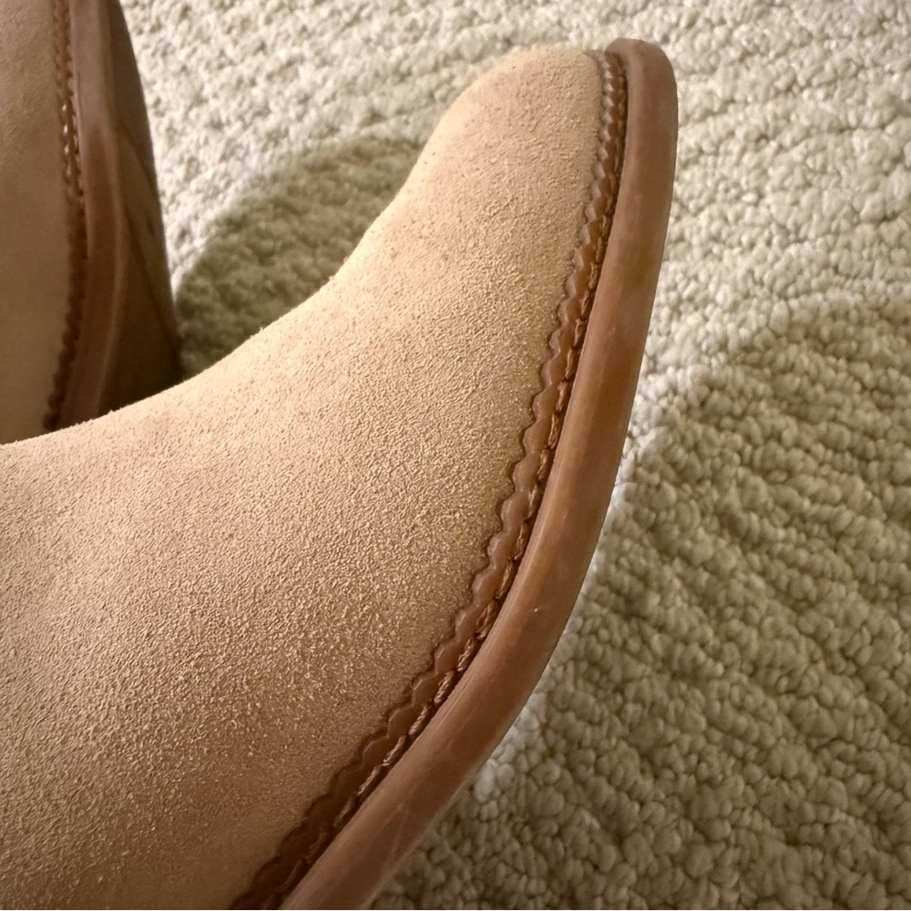 Franco Sarto Halford Booties size 6 Oak Suede - Picture 10 of 14